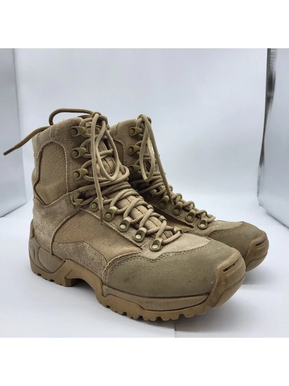 Magnum Desert HPi Men Size 8.5 Suede Combat Boots Military Gorpcore